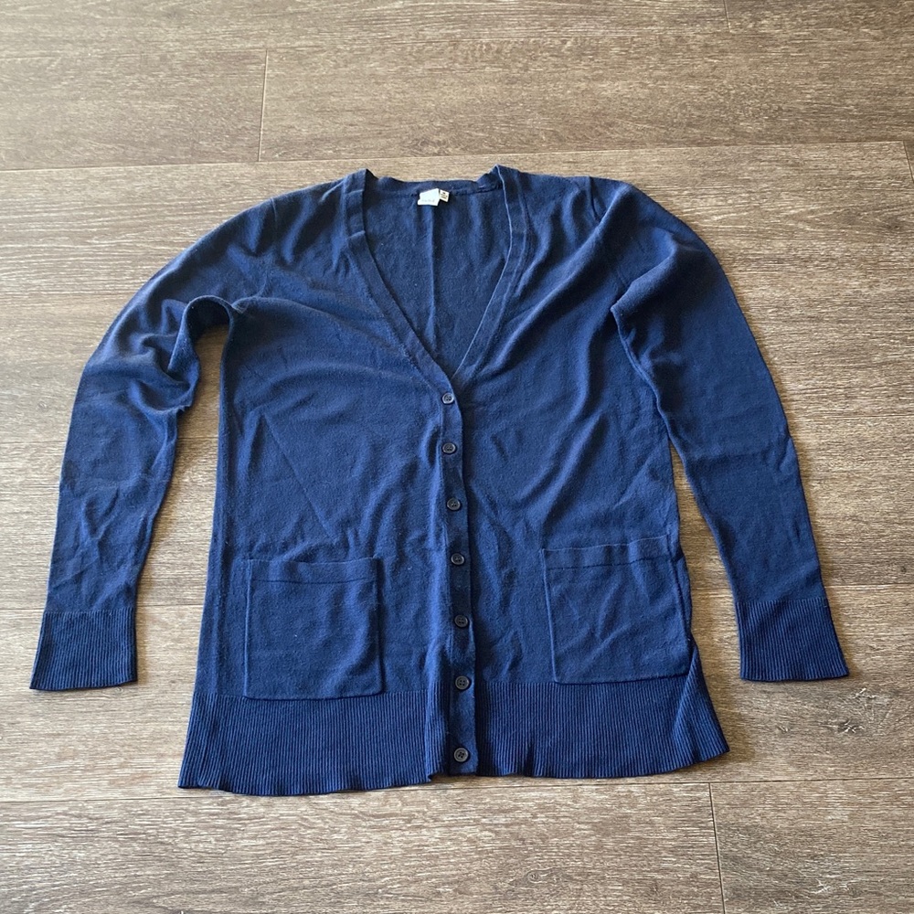 14th & Union Deep Blue Women's Cardigan